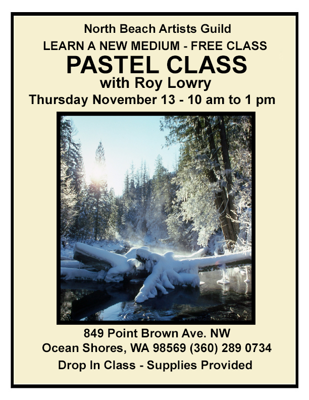 November 13 Pastel Class with Roy Lowry
