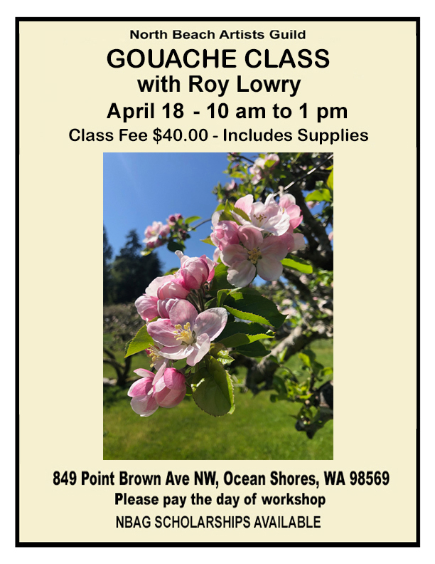 April 18 2026 Gouache Class