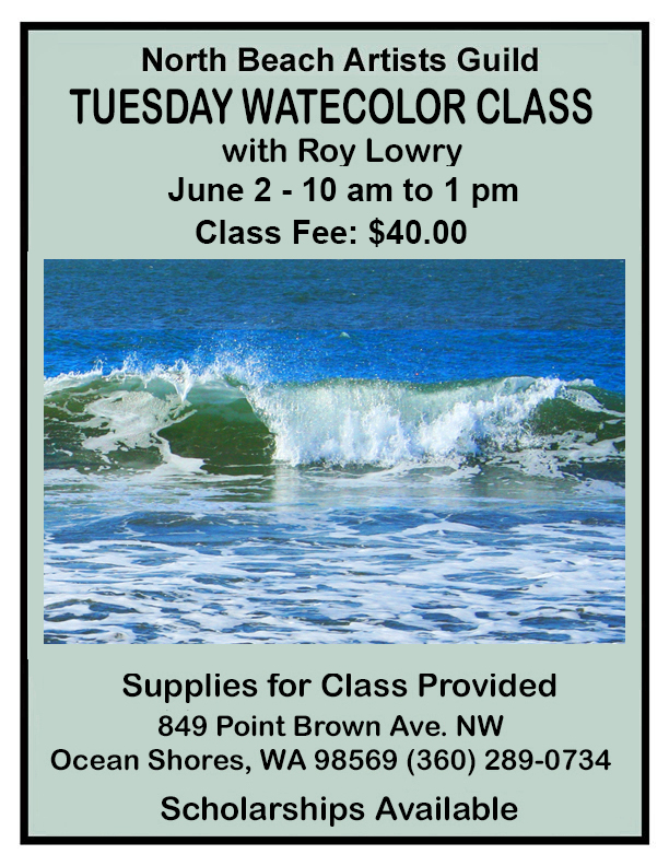 June 2 2026 Watercolor Class copy