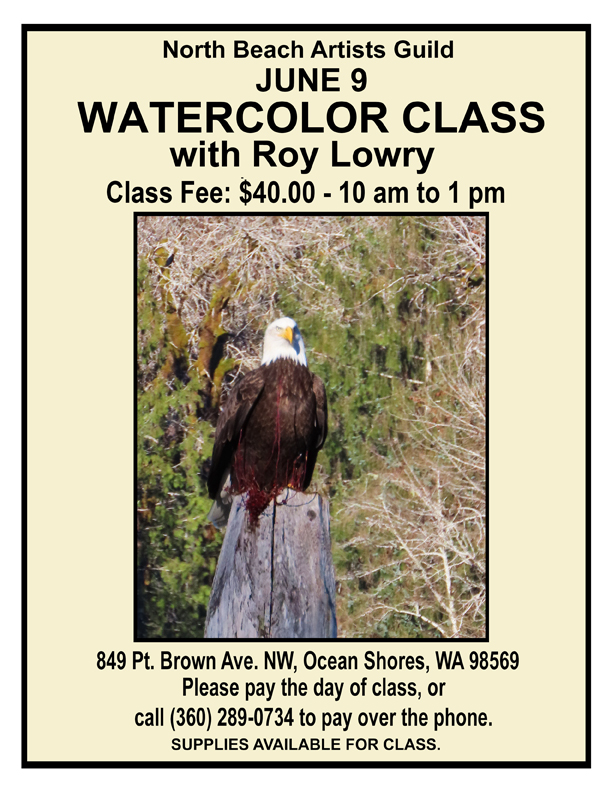 June 9 Tuesday Watercolor Class copy